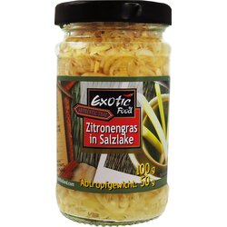 EXOTIC FOOD Drobno narezana limonska trava v slanici - 50 g Cene