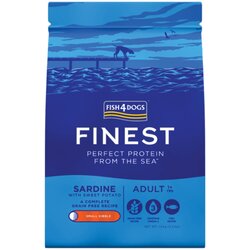 Fish4Dogs Finest Adult small sardine s sladkim krompirjem 1,5 kg Cene