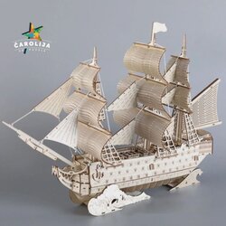  3D drvena puzla - Brod hms victory ( 9217) Cene