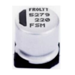 Frolyt E-RS3079 elektrolitski kondenzator SMD 4.5 mm 22 µF 100 V 20 % (Ø x D) 8.9 mm x 12 mm 1 St. Cene