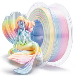Ziro fast gradient silk pla filament 1.75 mm – candy Cene