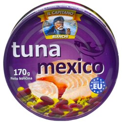 Il Capitano Tunjevina salata Mexico, 170g Cene