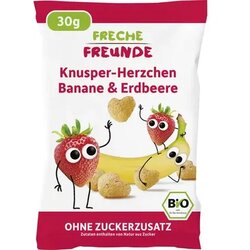 BIO hrustljavi srčki - banana & jagoda Cene