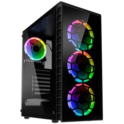 Kolink Observatory Lite ARGB ATX, Mid-tower, TG, 4x120mm ARGB Fans, RGB Controller Cene