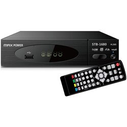 Max Power HD DVB-T2 receiver STB-1680 MPEG2/MPEG4 h.265 1080p/i akcija Cene