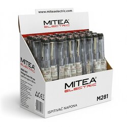 Mitea Electric Ispitivač napona-glinerica 220V 138mm sa metalnom zakačaljkom M281 40/1 Cene