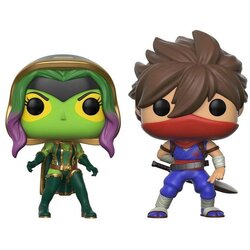Funko figura 2-PACK: CAPCOM VS. MARVEL: GAMORA VS STRIDER Cene