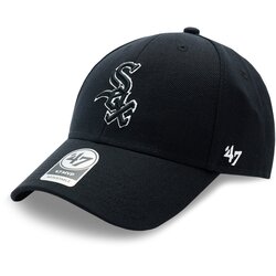 47 Brand Kapa s šiltom MLB Chicago White Sox '47 MVP SNAPBACK B-MVPSP06WBP-BK Black Cene