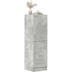 vidaXL Kuhinjska omarica betonsko siv 38x41,5x131,5 cm inž. les Cene