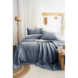 Julia Blue Blue Double Bedspread Set Cene