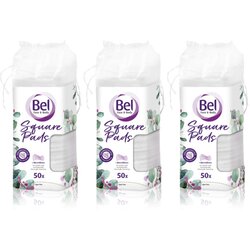 Bel Face & Body Square Pads blazinice za odstranjevanje ličil ugodno pakiranje 3x50 kos Cene