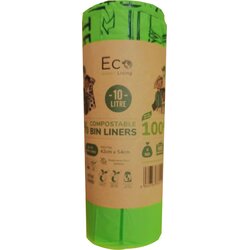 Eco Green Living Kompostabilne vrećice za otpad - 10 L - 20 komada Cene
