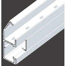 Kopos 120x55mm kanal parapetni pk sa poklopcem, 2 segmenta, IP40/IK07, samogasiv, direktno prima 45x45mm module: efapel, full, legrand, obo bettermann, schneider electric (opciono dodatna pregrada i/ili metalni podkanal) Cene