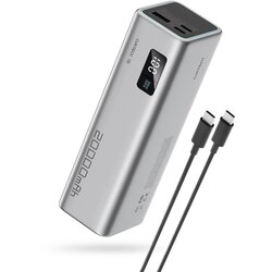 Promate CUKTECH POWERBANK CUKP200XGLGR 100W 20000MAH ZA TELEFONE 2 X USB-C 1 X, (5000337332) Cene