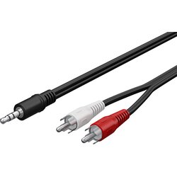 Aux kabal na 2xRCA GOOBAY 0.5m AWG29 Cene