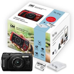 OM SYSTEM TG-7 Special Edition crni fotoaparat uklj. dodatnu bateriju + krpicu za čišćenje PH Cene