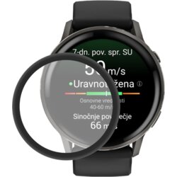 Chameleon Hibridno zaščitno steklo (folija) za Garmin Venu 4 (45mm), črna Cene