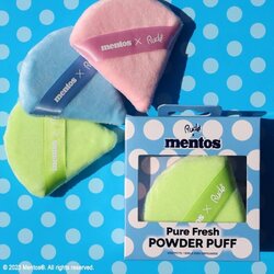 Rude Cosmetics trouglasti sunđer za puder mentos pure fresh 810079384631 Cene