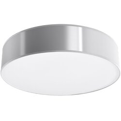 Sollux Stropna svetilka v srebrni barvi ø 55 cm Atis – Cene