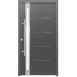 Splendoor vhodna vrata thermospace atlanta classic 110 cm x 210 cm antracit leva Cene