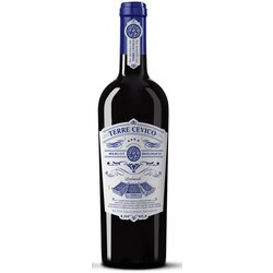 Cevico crveno vino merlot biologico terre, 0,75l Cene