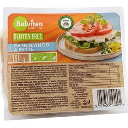 Balviten Beli hleb Pane Bianco a Fette bez glutena, 190 g, Cene