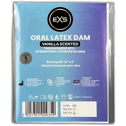 EXS Oral Dam Vanilla 1 pc Cene
