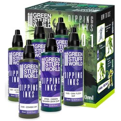 Green Stuff World Speed Paint Set - Dipping Inks Collection 01 | Set Brzih Boja Cene