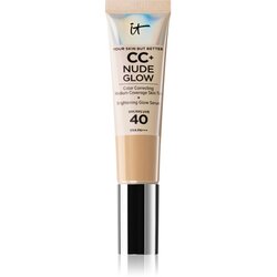 IT Cosmetics Your Skin But Better CC + Nude Glow tekoči puder za posvetlitev kože SPF 40 odtenek Medium Tan 32 ml Cene