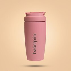 BeastPink Thermo Mug termošalica sa slamkom boja Pink 500 ml Cene