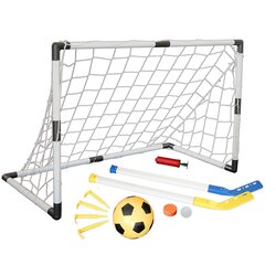 Gol s dodatkom – lopta i štapovi 94 x 61 x 48 cm MASTER Cene