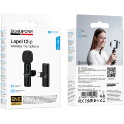 Borofone Bežični mikrofon Lavalier BFK16 Winner Type-C crni Cene