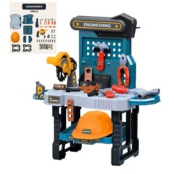 Topi Toys Edukativna igračka Majstorska radionica, 37 alata, Zeleno - siva Cene