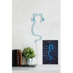 Wallity dekorativna plastična led rasveta cat - plava Cene