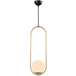 Squid Lighting viseća svjetiljka zlatne boje Arch, visina 146 cm Cene