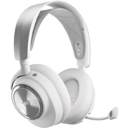 Steel Series 61524 headphones/headset Wired Head-band Gaming USB Type-C White Cene