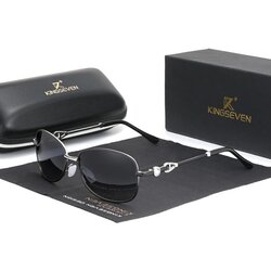 KINGSEVEN Ženske naočare za sunce N7019, Crne Cene