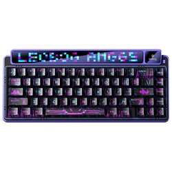 Aula Gasket AMG65 Purple LightFeather RGB Keyboard Cene
