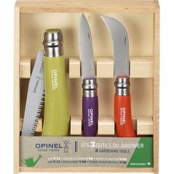 Opinel Set vrtnih nožev, 3 kosi, zložljivi Cene