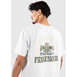 Passenger Outsiders Recycled Cotton T-shirt ice blue Cene
