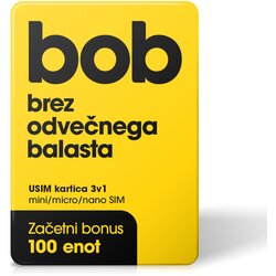 BOB SIM 3V1 PAKET A1 2026, (5000246123) Cene