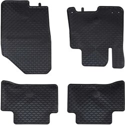 vidaXL Avto preproga 4 pcs Črna primeren za TUCSON 2020- Guma, (5000204296) Cene