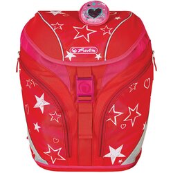 Herlitz školski ranac za devojčice softlight stars & stripes girl 50037636 crveni Cene