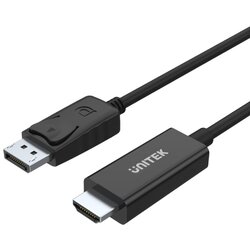 Unitek Y-5118CA video cable adapter 1.8 m HDMI Type A (Standard) DisplayPort Black Cene