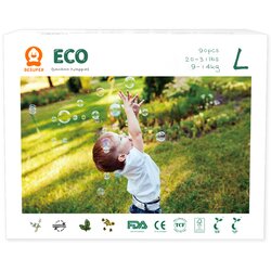 BeSuper_ECO_Bamboo BeSuper ECO Bamboo Pelene L (9-14 kg) 90 kom Cene