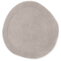 Villeroy Boch Sivi ručno rađen okrugao tepih od mješavine vune ø 160 cm Kari Organic – Cene