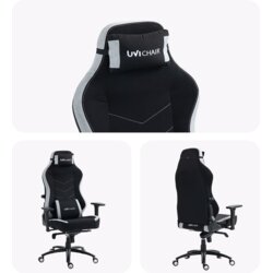 UVI Chair gaming stolica alpha special fabric edition gray UVIB002 Cene