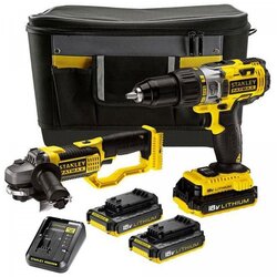 Stanley FMCK464D2 FatMax akumulatorska bušilica odvijač + brusilica Cene