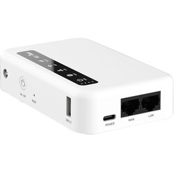 GLINET GL.iNet usmerjevalnik GL-XE300-BAT Puli, WiFi 4, 4G LTE, 2-port, baterija 5000 mAh Cene
