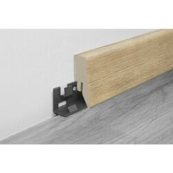 LOGOCLIC Zaključna letev hrast Fan (260 x 18 x 50 mm, MDF) Cene